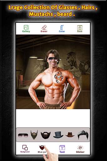 Bodybuilding Photo Editor : Photo Cut screenshot 3