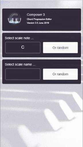 Chord Progression Composer (free) screenshot 1