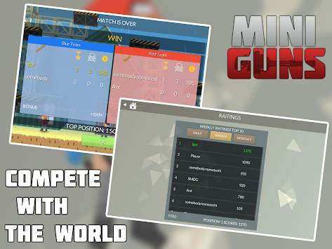 MINI GUNS: Online Shooter स्क्रीनशॉट 8