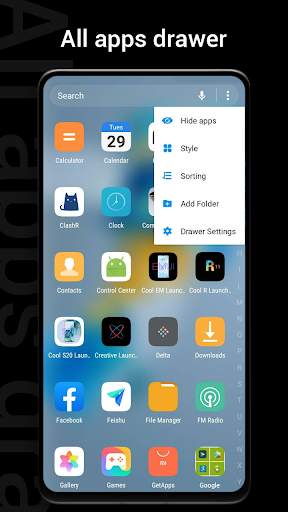 Cool EM Launcher - EMUI launch screenshot 2