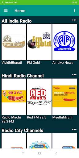 IC Live Radio with media player screenshot 2