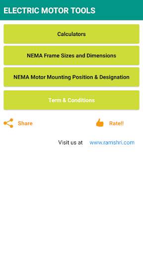 Electric Motor Tools screenshot 1
