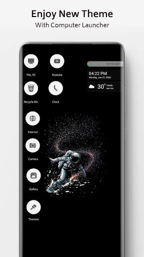 Ash Theme for Computer Launcher screenshot 1