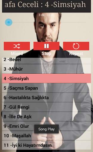 Mustafa Ceceli Şarkıları İnternetsiz ( 50 Şarkı ) screenshot 3
