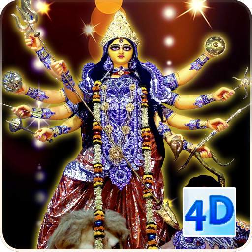 4D Durga Puja, Navaratri Durgotsava Live Wallpaper 8.0