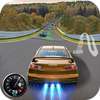 Drift racing car nitro asphalt logo