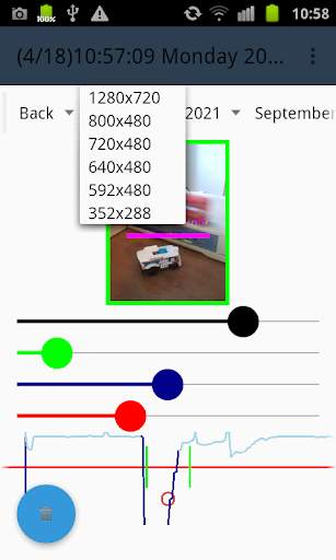 Camera Motion Alarm screenshot 2