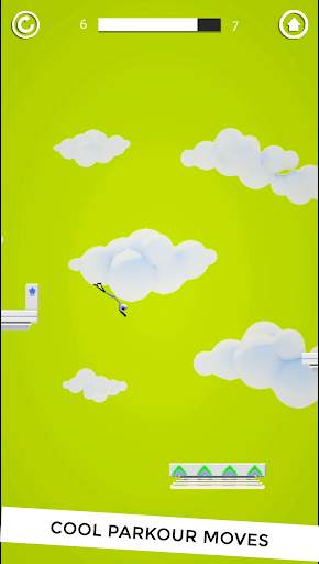 Stickman Parkour 3D Ninja Run Race screenshot 6