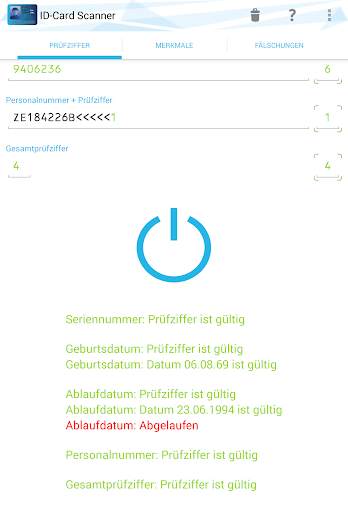 ID Card Checker (Perso,Reisep) screenshot 4