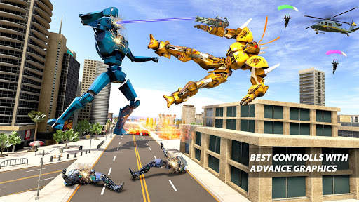 Mosquito Robot Transforming Games: Robot Car Game screenshot 4