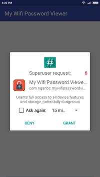 My Wifi Password Viewer screenshot 1
