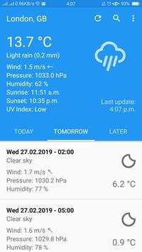 Weather Forecast скриншот 3