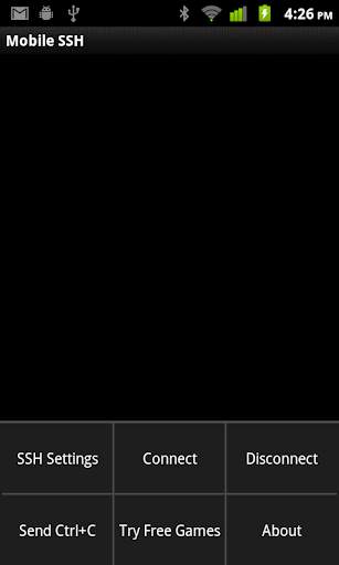 Mobile SSH (Secure Shell) screenshot 2