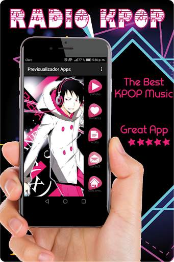 radio kpop fm online korea music station free app screenshot 1