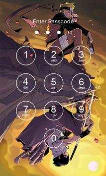 Naruto Lock Screen 4 تصوير الشاشة