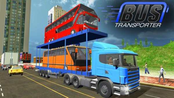 Bus Transporter Truck 2017 screenshot 1