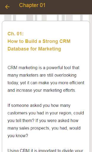 Customer Relationship Marketing 3 تصوير الشاشة