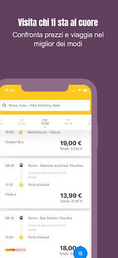 CheckMyBus: L’app di confronto degli autobus screenshot 2