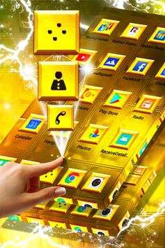 Classy Gold Launcher Theme screenshot 4