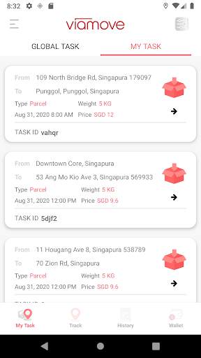 Viamove Agent screenshot 2