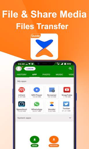 Files Transfer & Sharit Guide 2021 screenshot 1