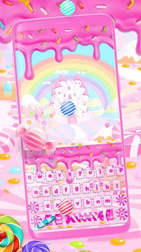 Cute Candy Keyboard screenshot 1