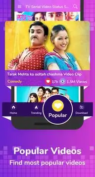 TV Serial Video Status Song 2018 📺 screenshot 2