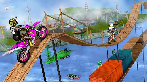 Tricky Bike Stunt Games - New Games : Bike Games screenshot 3