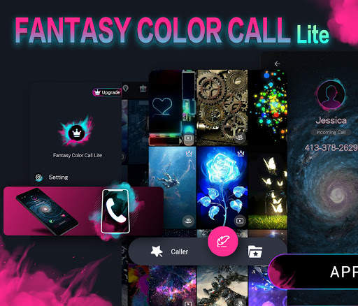 Fantasy Color Call Lite screenshot 1