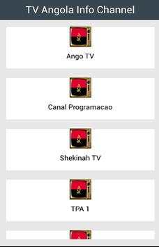 TV Angola Info Channel स्क्रीनशॉट 1