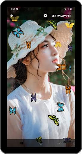 Butterfly and Blossom live wallpaper screenshot 12