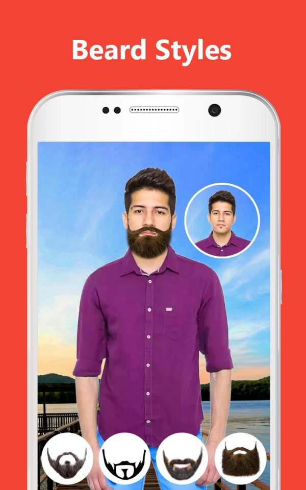 Men Hair Mustache Style Beard - Boys Photo Editor 5 تصوير الشاشة