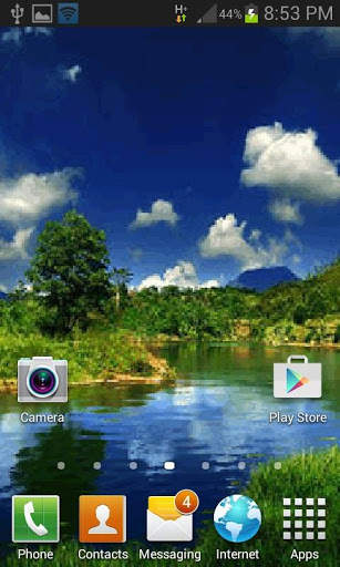 Nature Lagoon Live Wallpaper screenshot 2