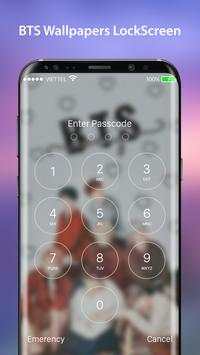 BTS LockScreen 1 تصوير الشاشة