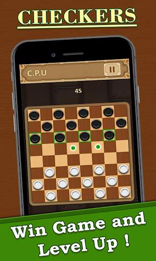 Checkers game : Draught , Dame board game screenshot 2