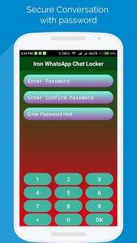 Iron WatsApp Chat Locker screenshot 3