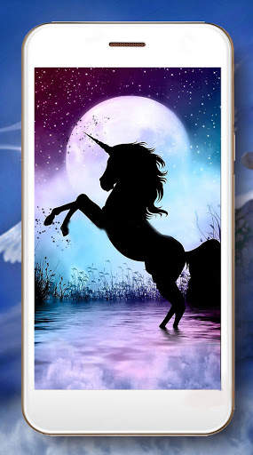 Unicorn Gothic Live Wallpaper screenshot 4