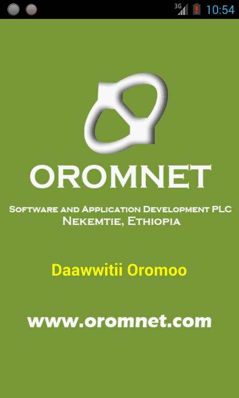 Daawwiiti Oromo - Mirror screenshot 1