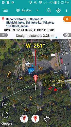 Map coordinate screenshot 3