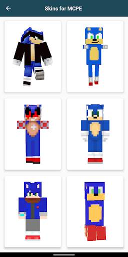 Soni Skins for Minecraft PE screenshot 7
