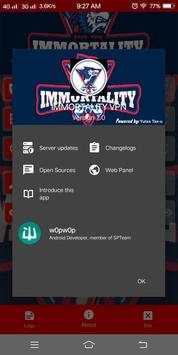 immortality vpn screenshot 1