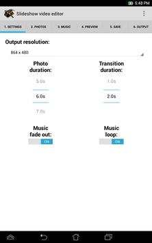 Slideshow video editor screenshot 7