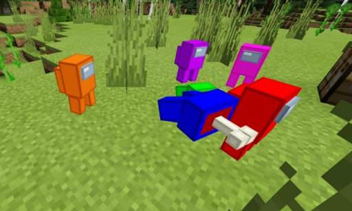 Mod Among Us and Skin for Minecraft PE screenshot 1