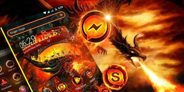 Fire Dragon Anger Theme screenshot 4
