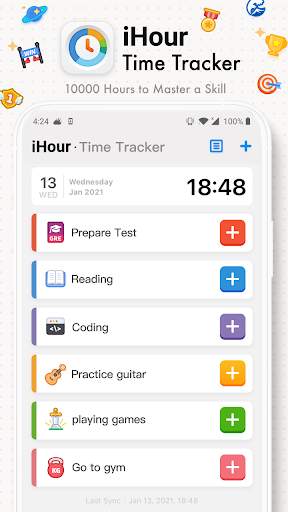 iHour - Habit & Skill Tracker screenshot 1