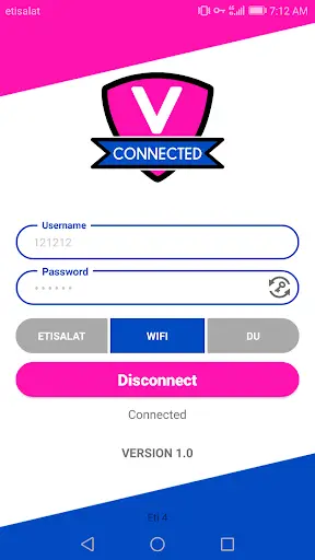 V Connected screenshot 2