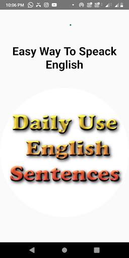 Easy Speak English And Daily Use English Sentences screenshot 2