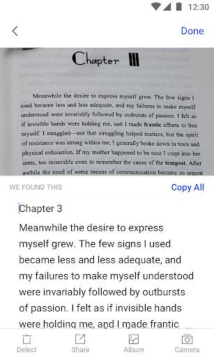 Text Scanner OCR screenshot 2