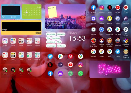 Wide Launcher 6 تصوير الشاشة