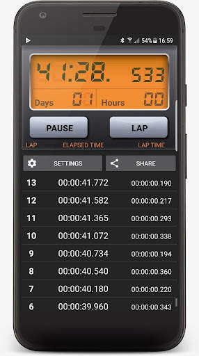 Stopwatch screenshot 4